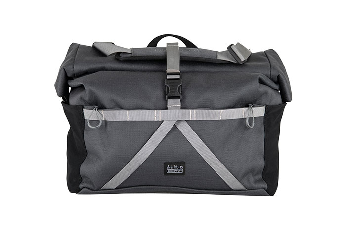 Borough Roll Top Bag Large Gray , 