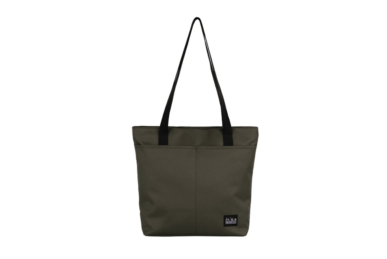 Borough Tote Bag Small Olive Green , 