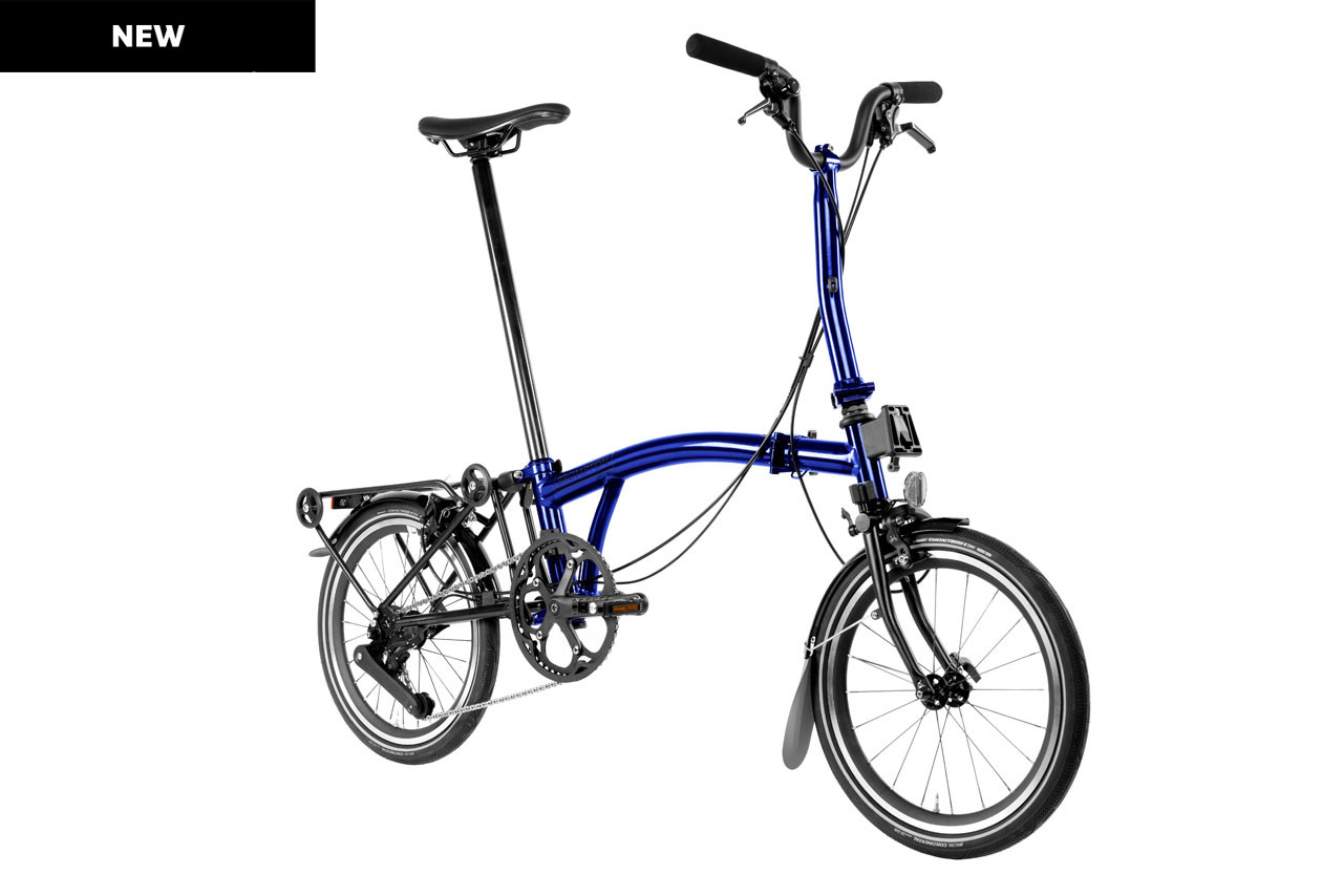 P Line Explore with Roller Frame - 12 Speed Bolt Blue Lacquer Mid, 