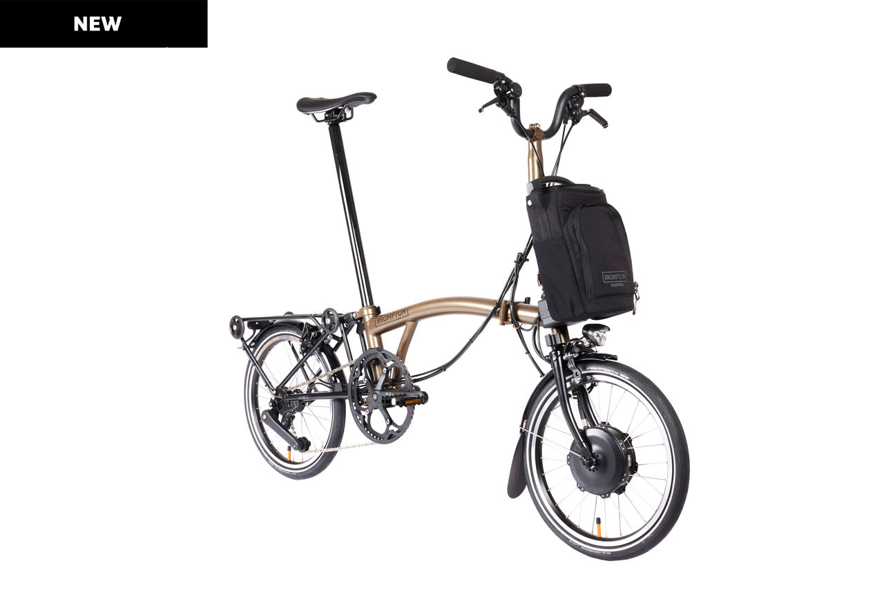 Electric P Line Explore with Roller Frame - 12 Speed Bronze Sky Mid, 