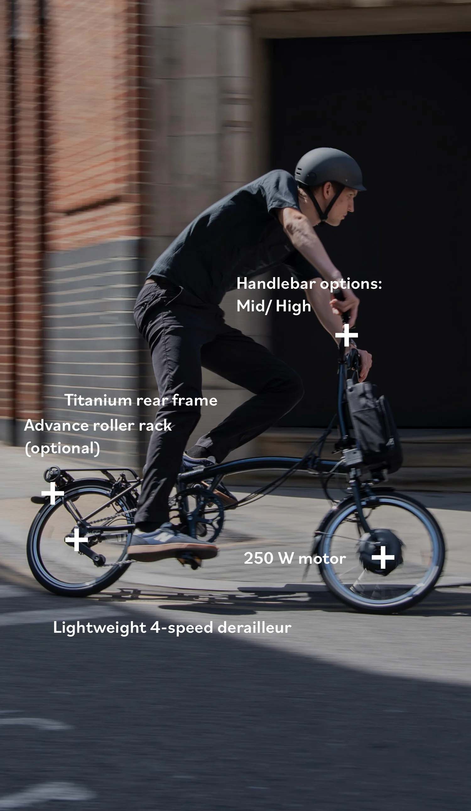 Bike image with text