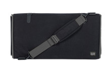 Padded Travel Bag With 4 Rollers Black