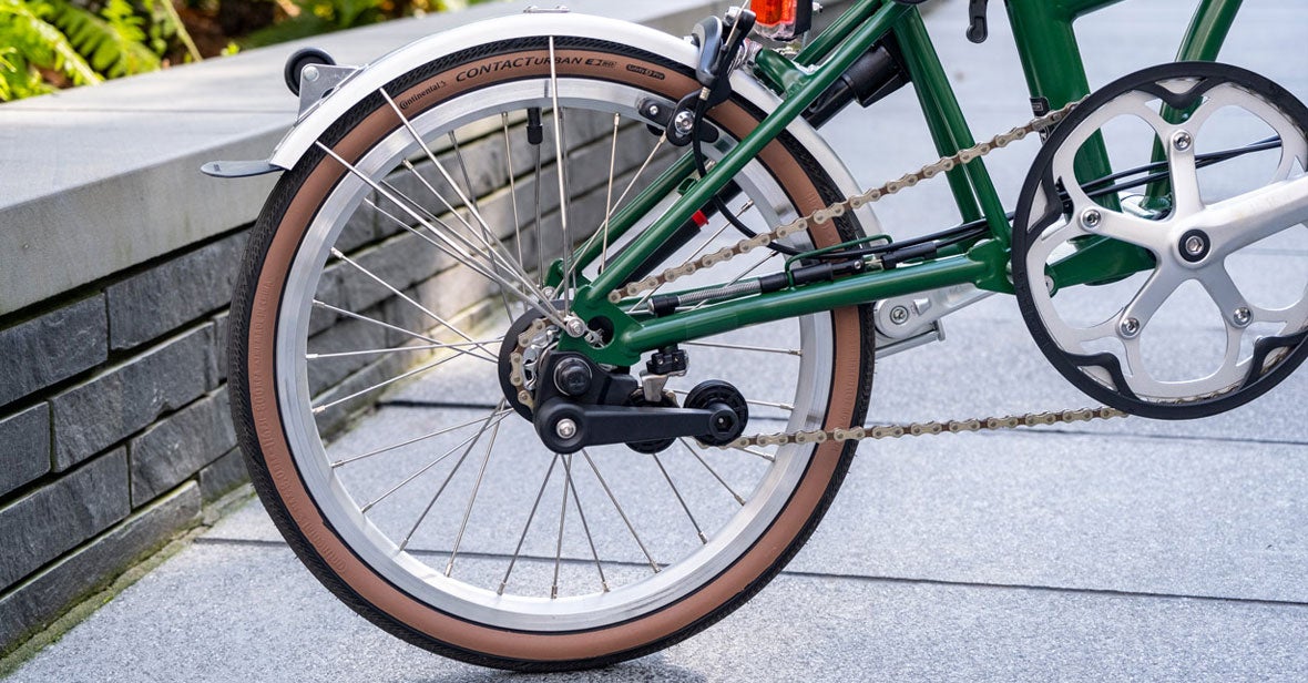 Brompton bike back wheel